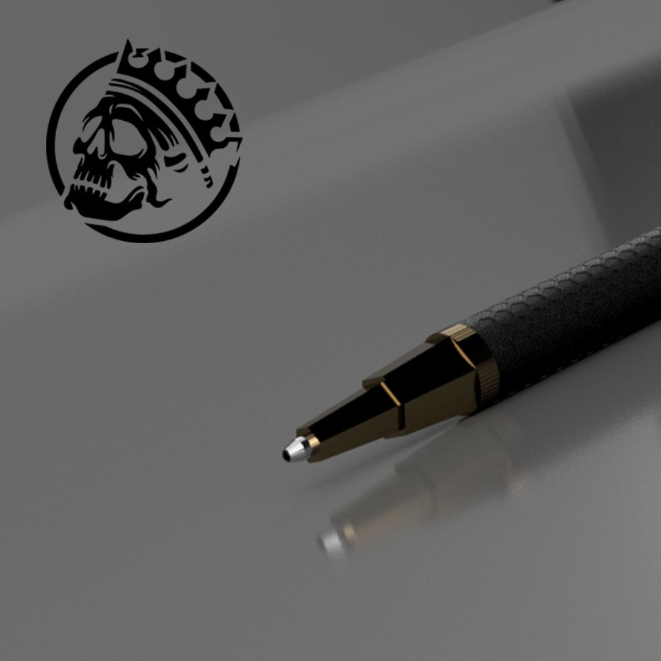 The Onyx Outlaw Executive Pen - DeadScholarSociety